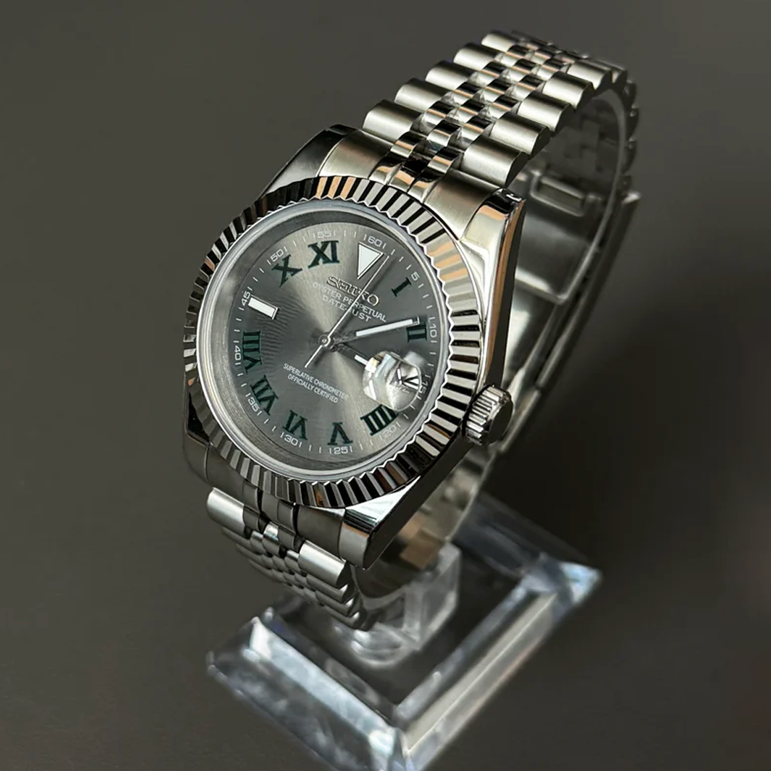 Seiko Mod Datejust | Wimbledon
