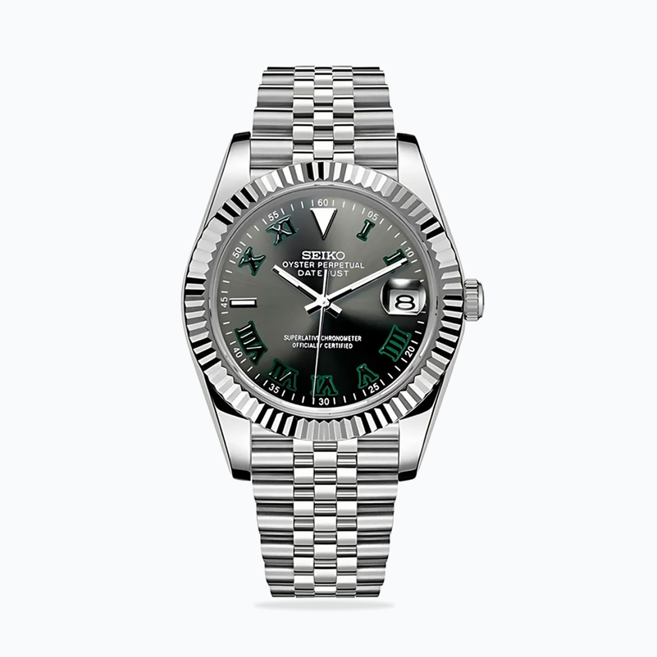 Seiko Mod Datejust | Wimbledon