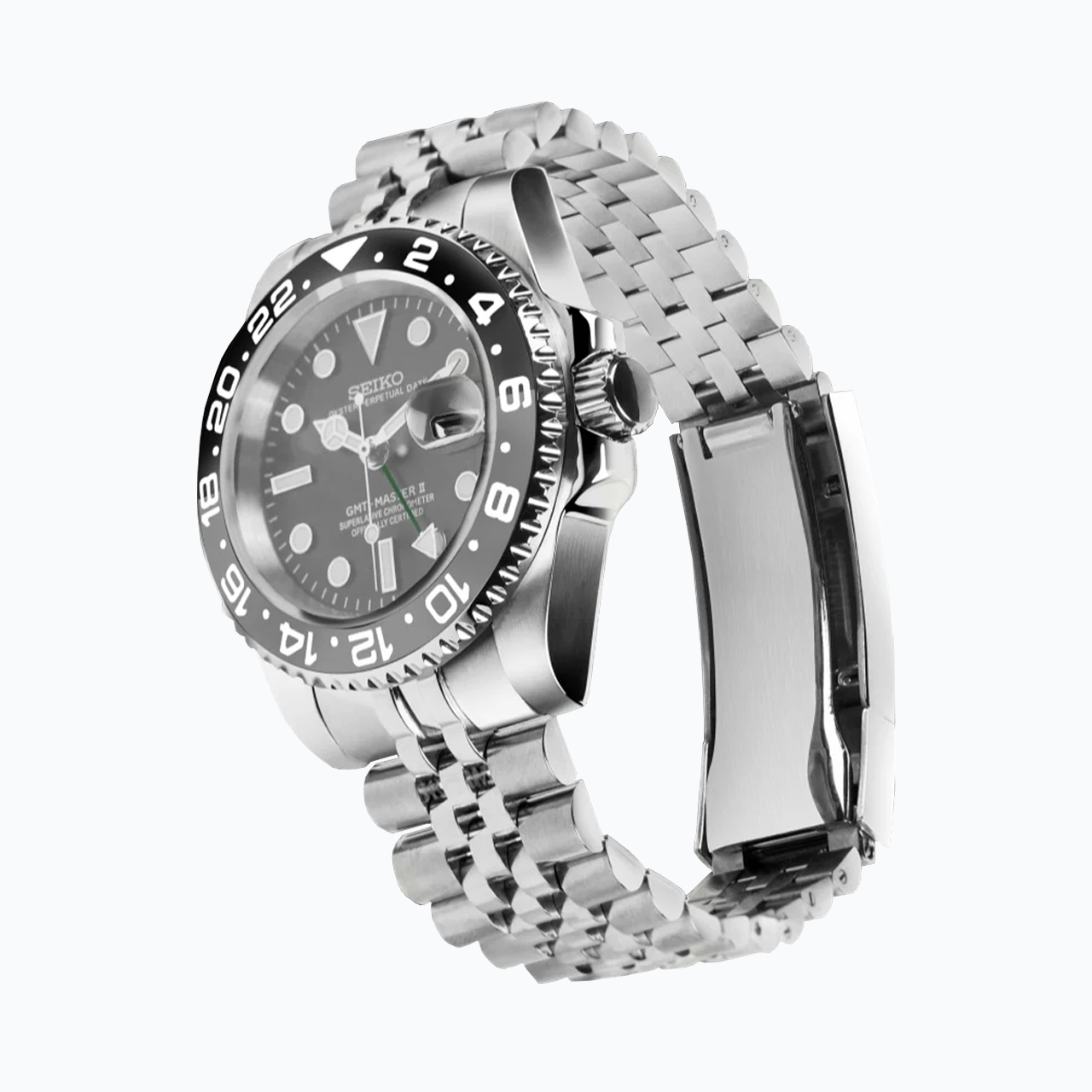 Seiko Mod GMT | Bruce Wayne