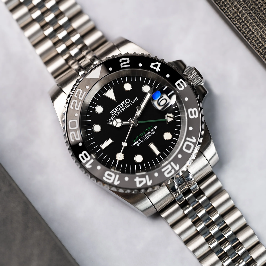 Seiko Mod GMT | Bruce Wayne