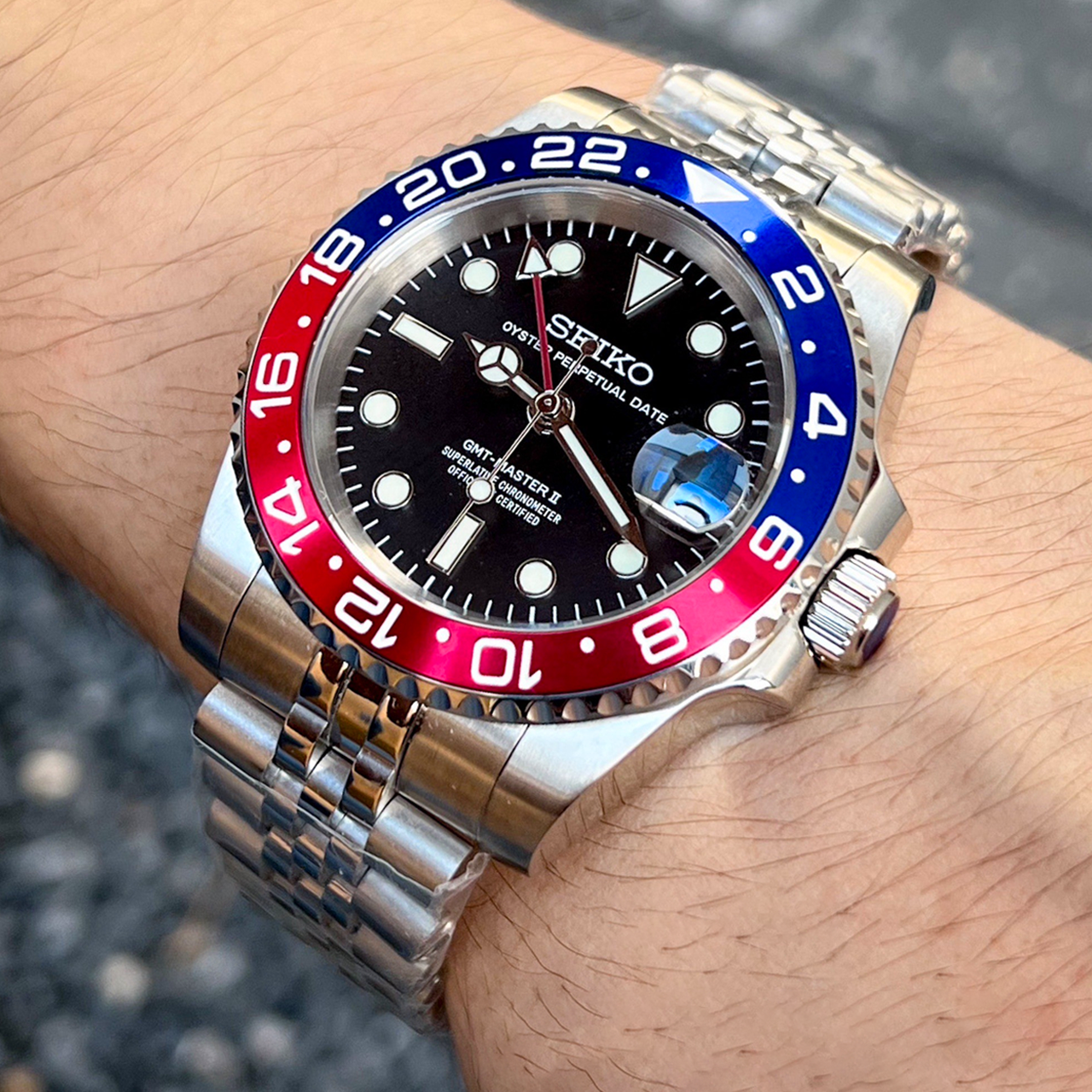 Seiko Mod GMT | Pepsi