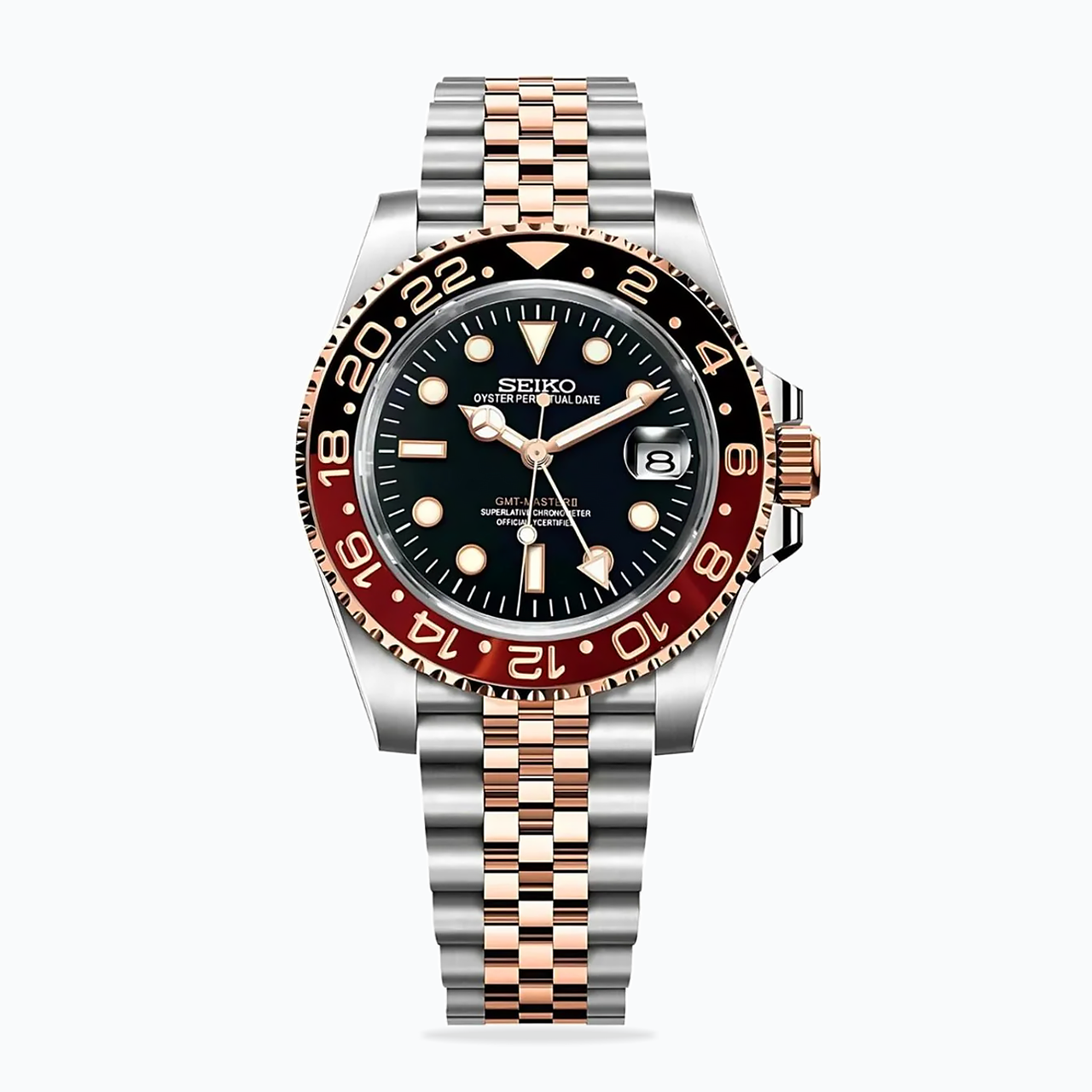 Seiko Mod GMT | Root Beer