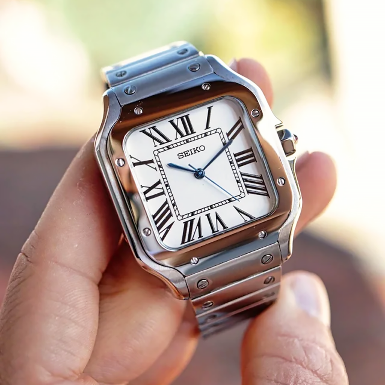 Seiko Mod Santos | White