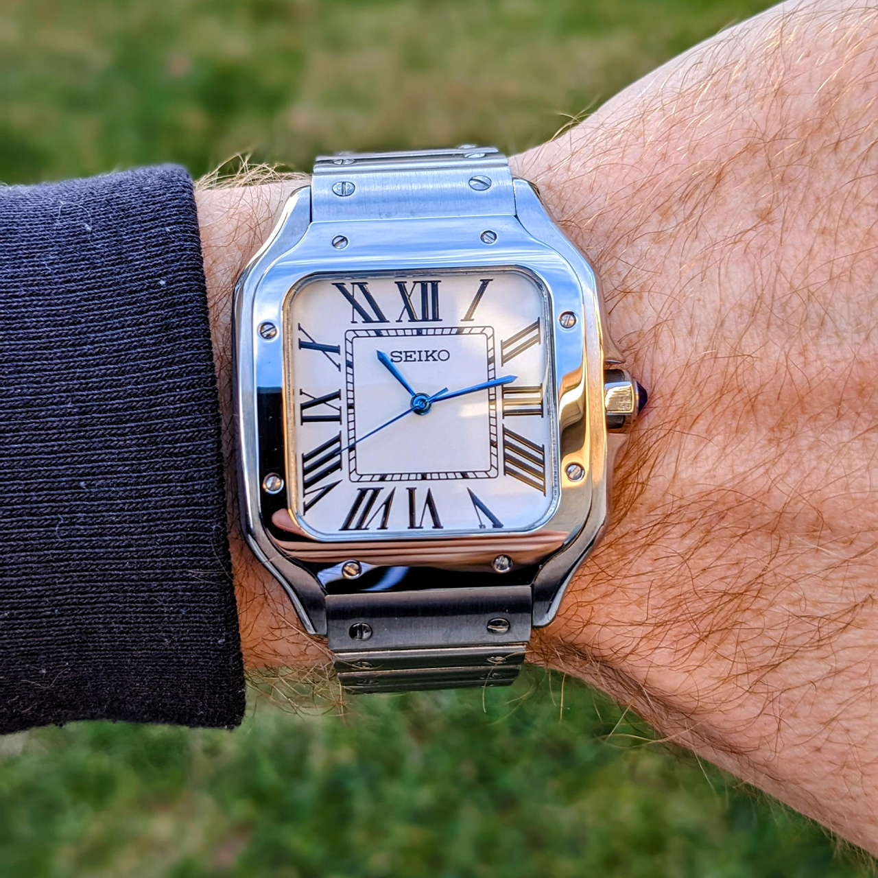 Seiko Mod Santos | White