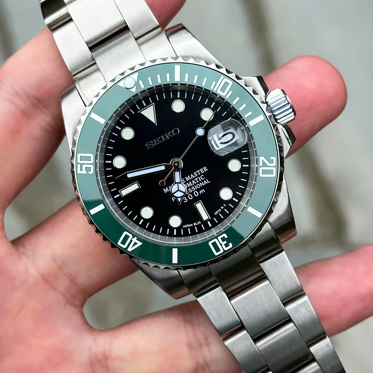 Seiko Mod Submariner | Starbucks