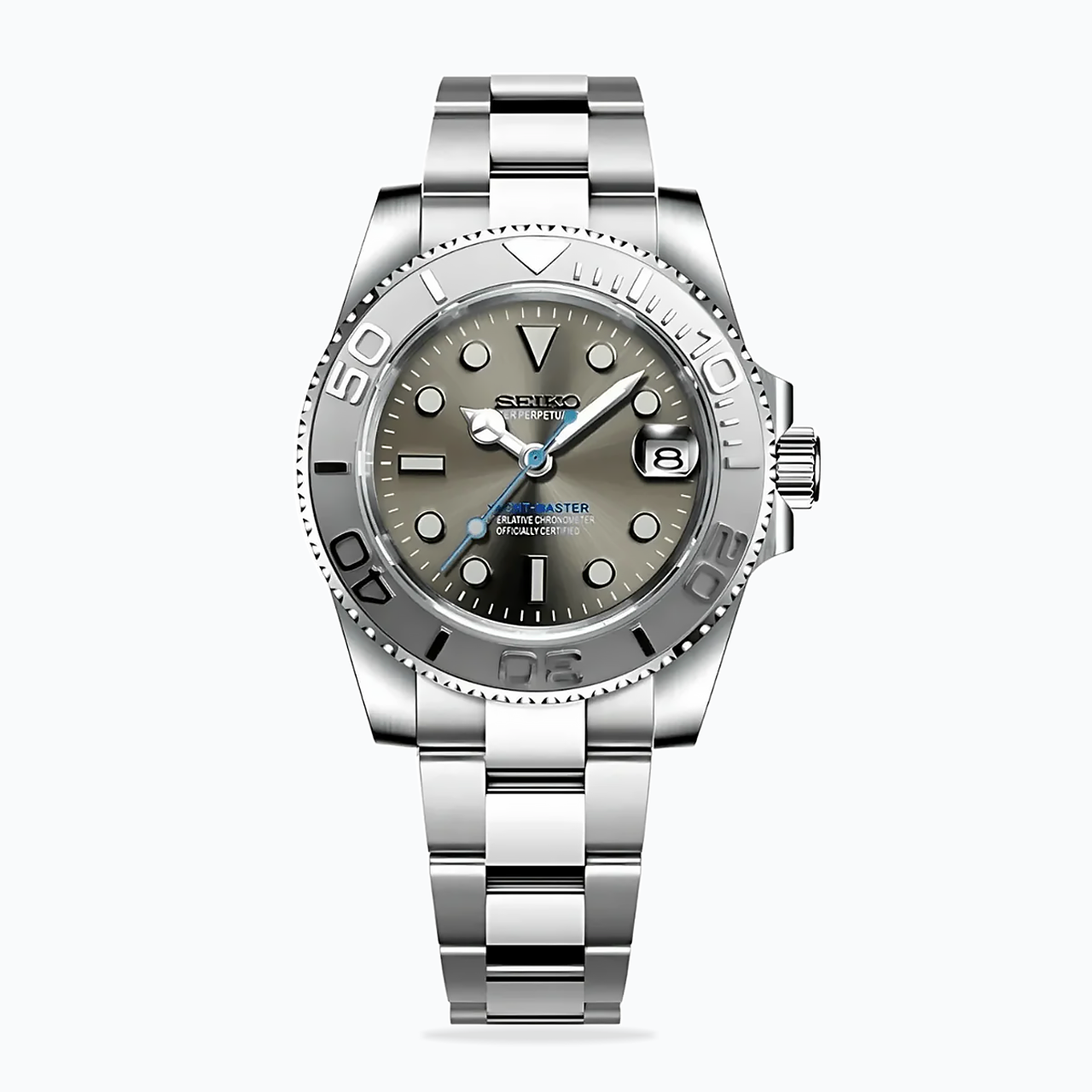 Seiko Mod Yacht Master | Silver