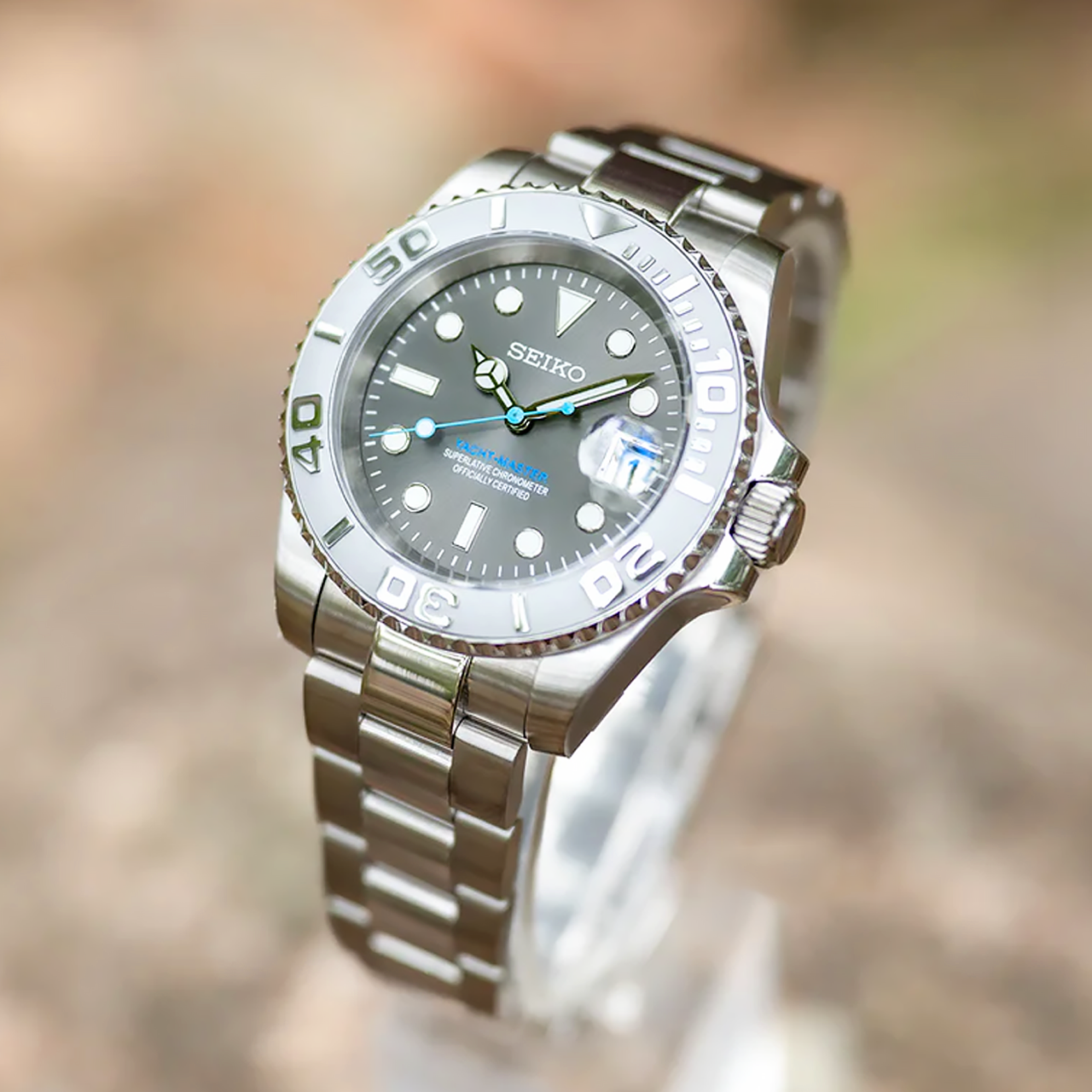 Seiko Mod Yacht Master | Silver