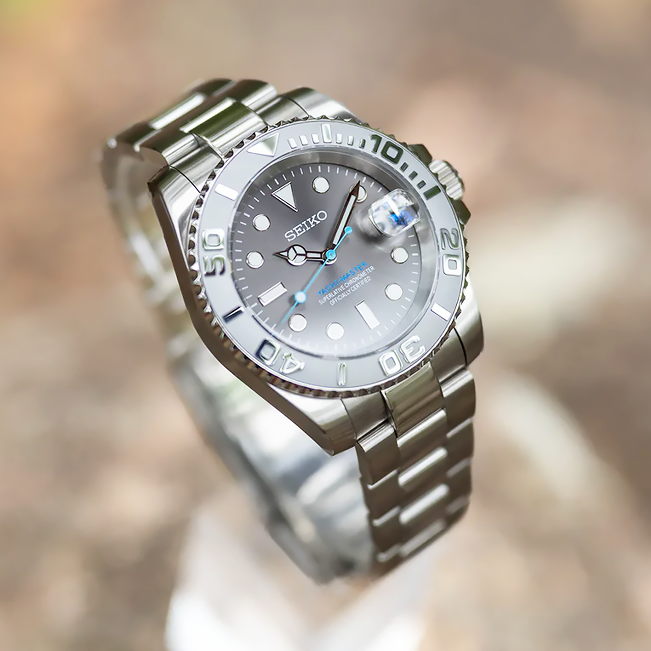 Seiko Mod Yacht Master | Silver