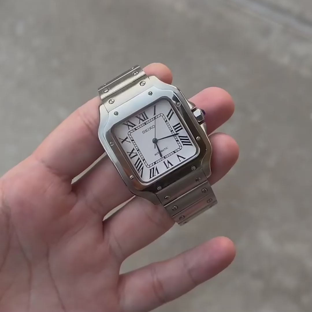 Seiko Mod Santos | White