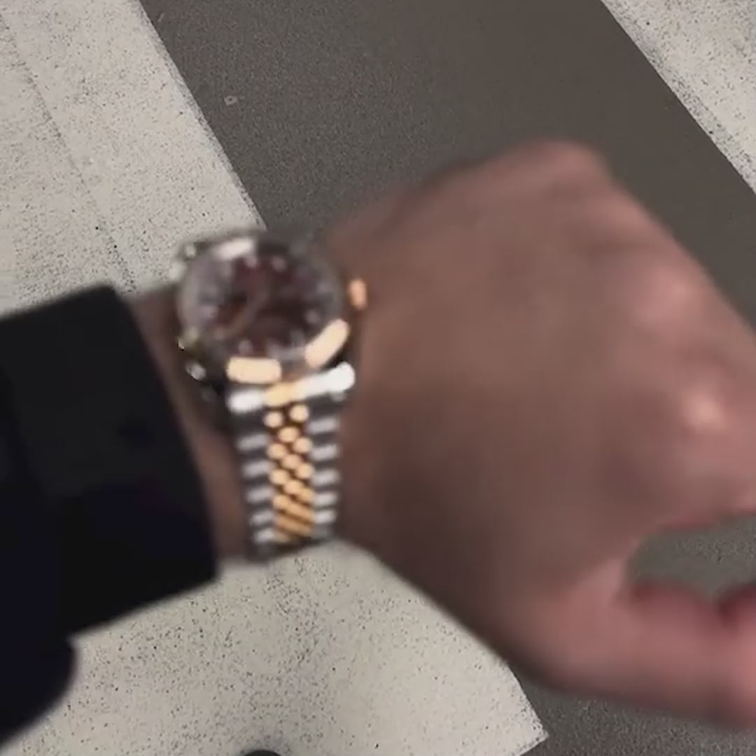 Seiko Mod Datejust | Chocolate Diamond
