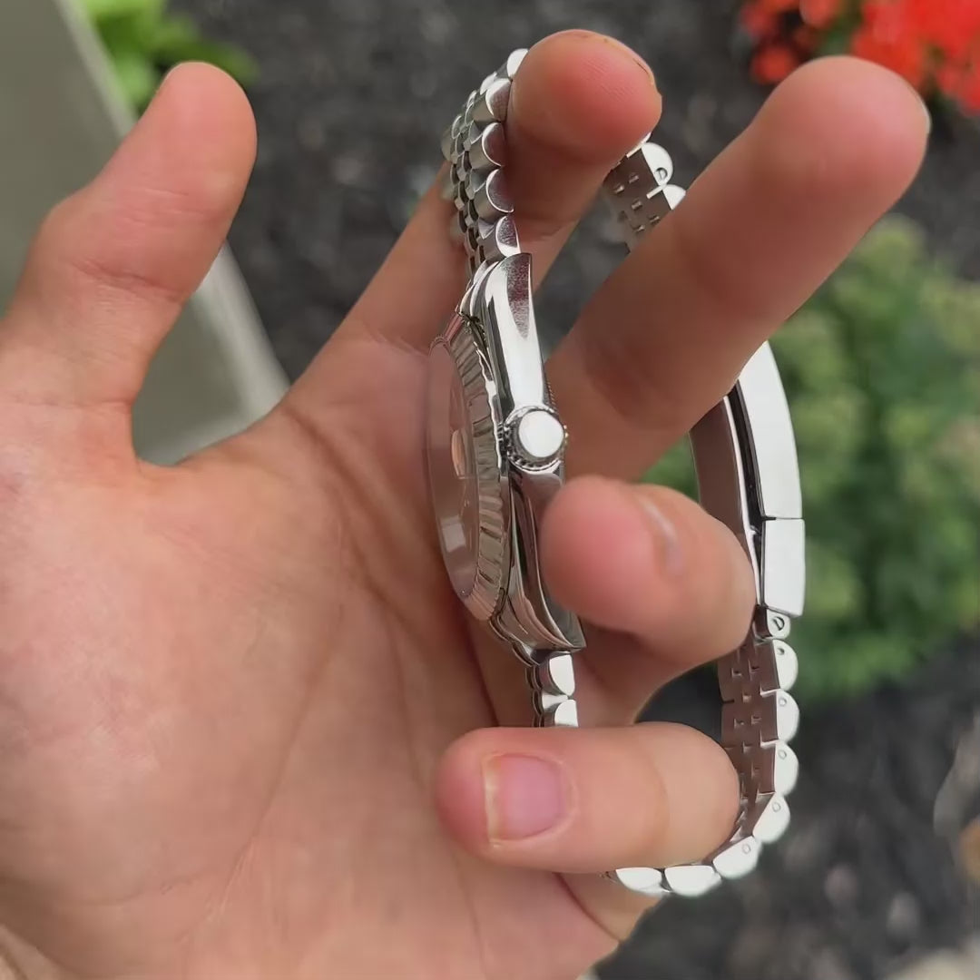 Seiko Mod Datejust | Mint Green